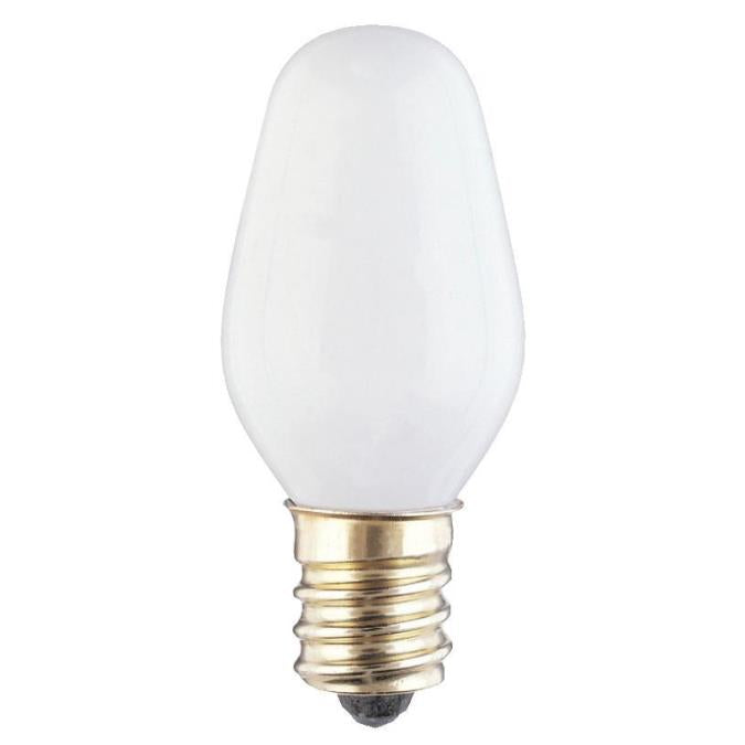 10 pack - Westinghouse 0379500 4W C7 Incandescent Light Bulb