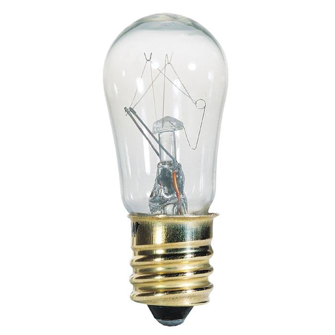 60 pack - Westinghouse 0402500 6W S6 Incandescent Light Bulb