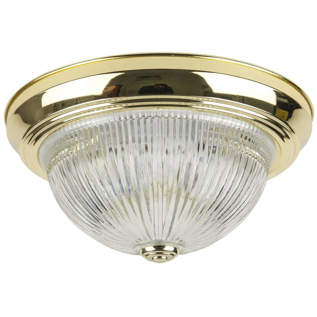 6 pack - Sunlite 04572-SU Fixture 11" Decorative Dome Ceiling Polished