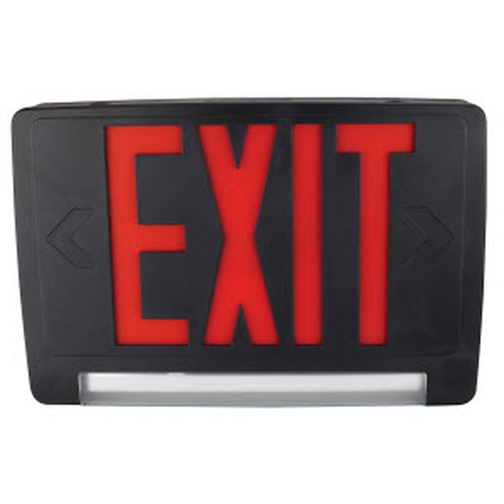 TCP LEDPCUFRWRCB Combo Exit Fixture Signs