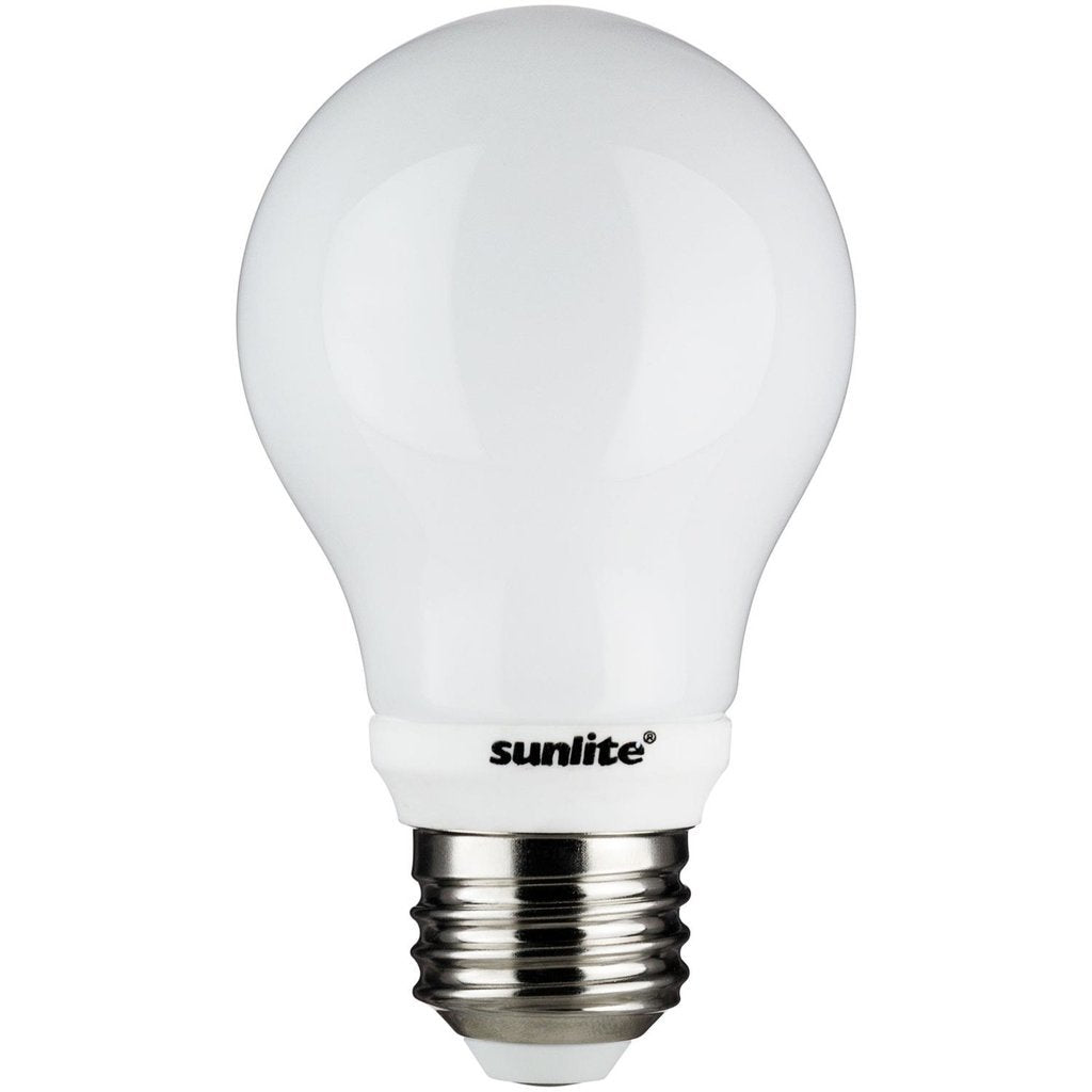 12 pack - Sunlite 80204-SU 5W A19 Warm White LED Light Bulb