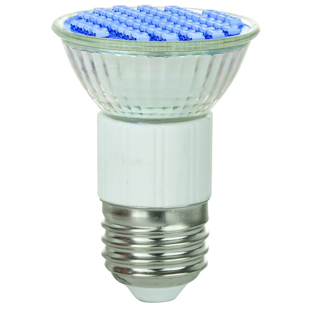 12 pack - Sunlite 80195-SU 2.8W JDR Blue LED Light Bulb