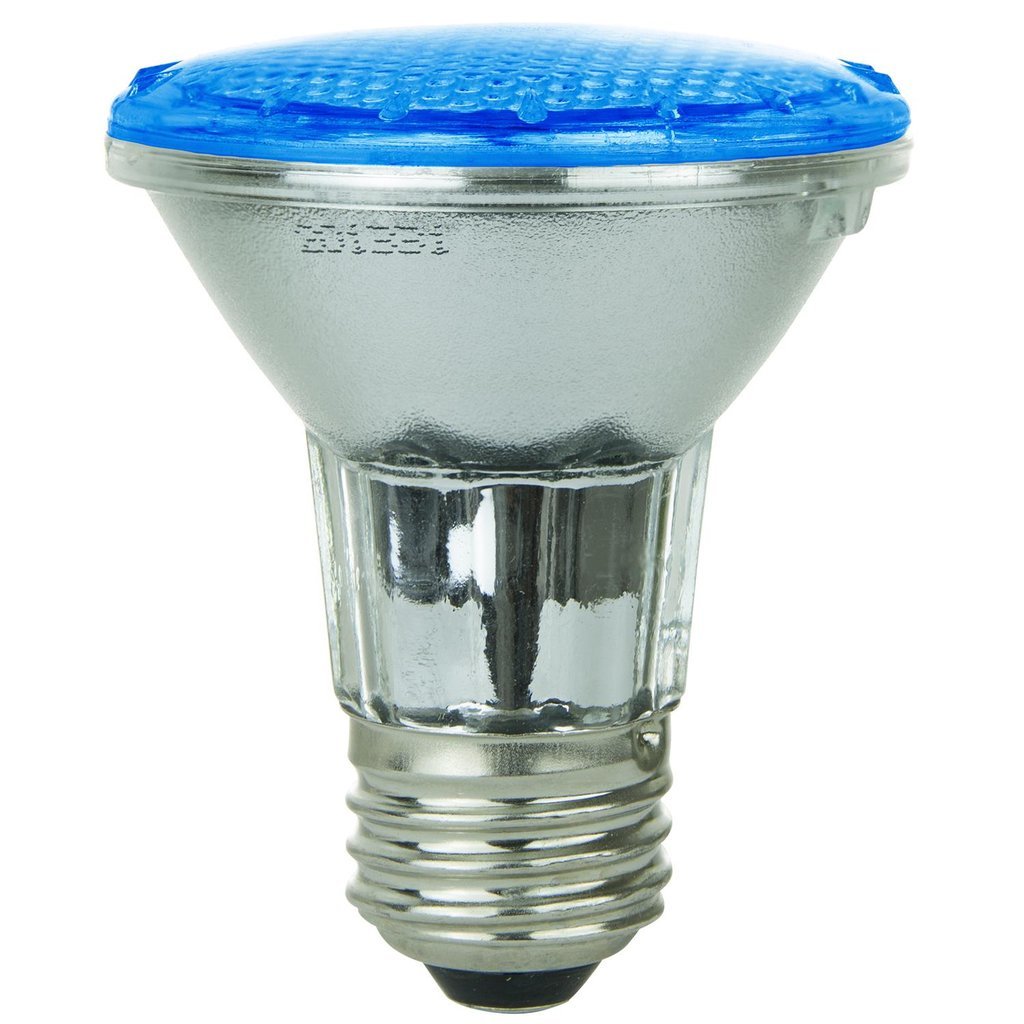 Sunlite 80001-SU 3W PAR20 Blue LED Light Bulb
