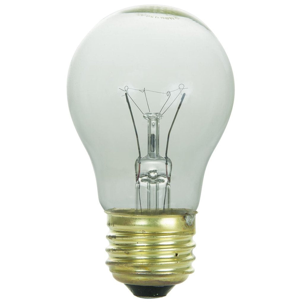 2 pack - Sunlite 02045-SU 40W A15 Warm White Incandescent Light Bulb