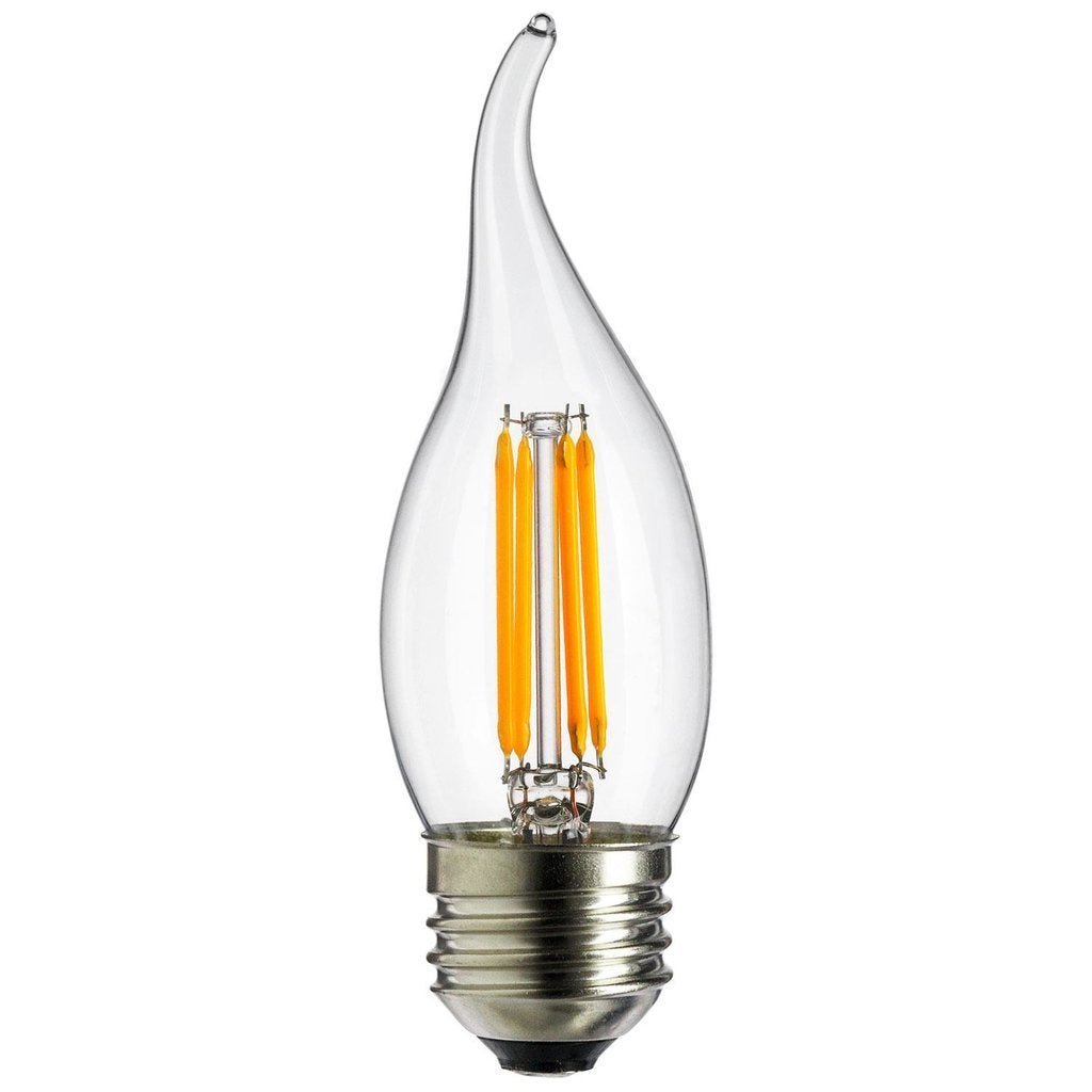2 pack - Sunlite 80449 2PK 4W Clear White Light Bulb