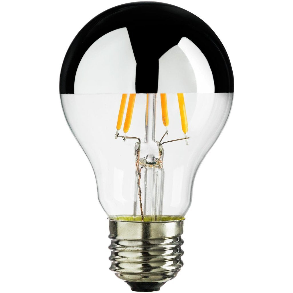 6 pack - Sunlite 80497-SU 6W A19 Warm White LED Light Bulb