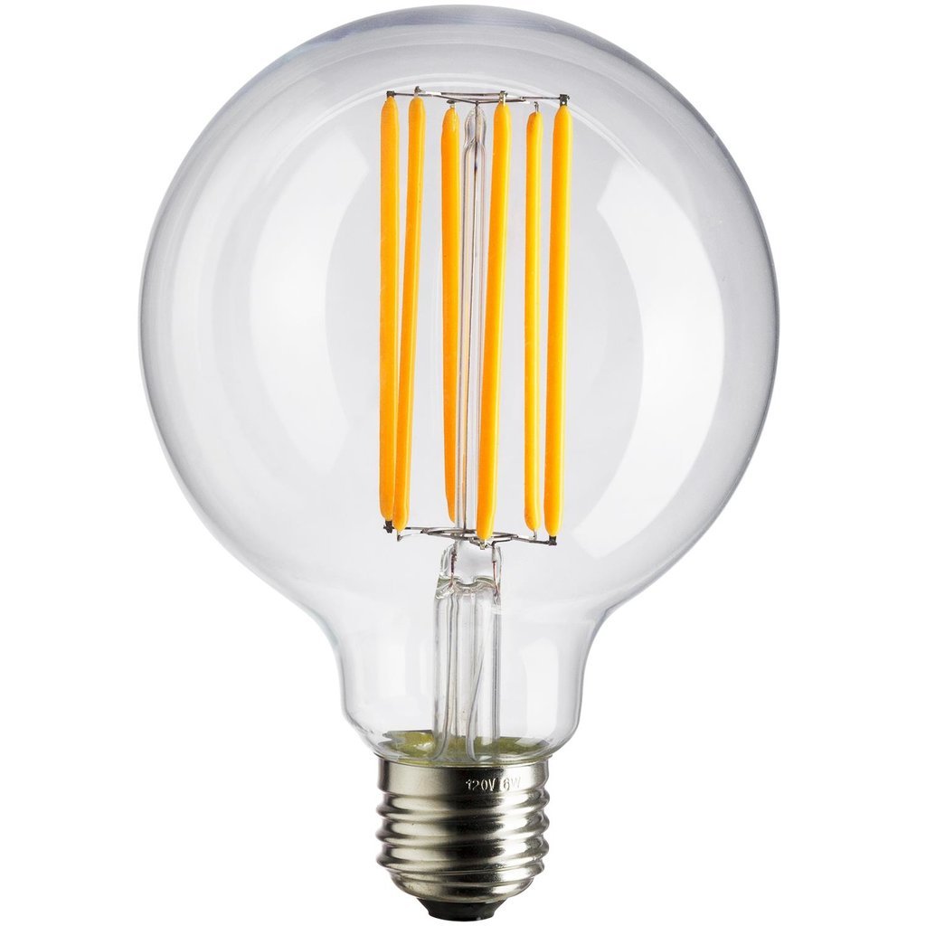 Sunlite 80465-SU 6W G25 Warm White LED Light Bulb