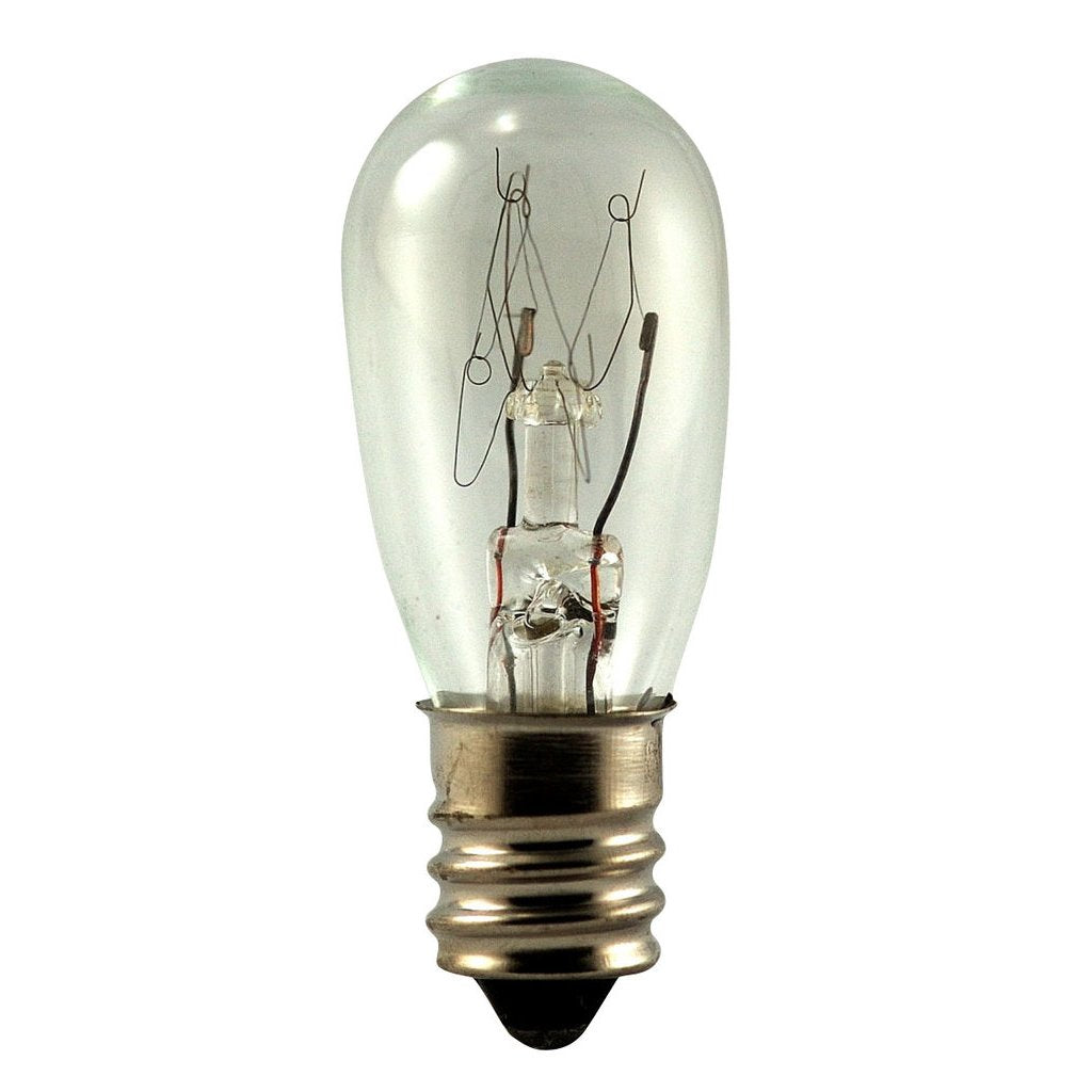 10 pack - 6S6-18V-CS 6W S6 Warm White Incandescent Light Bulb