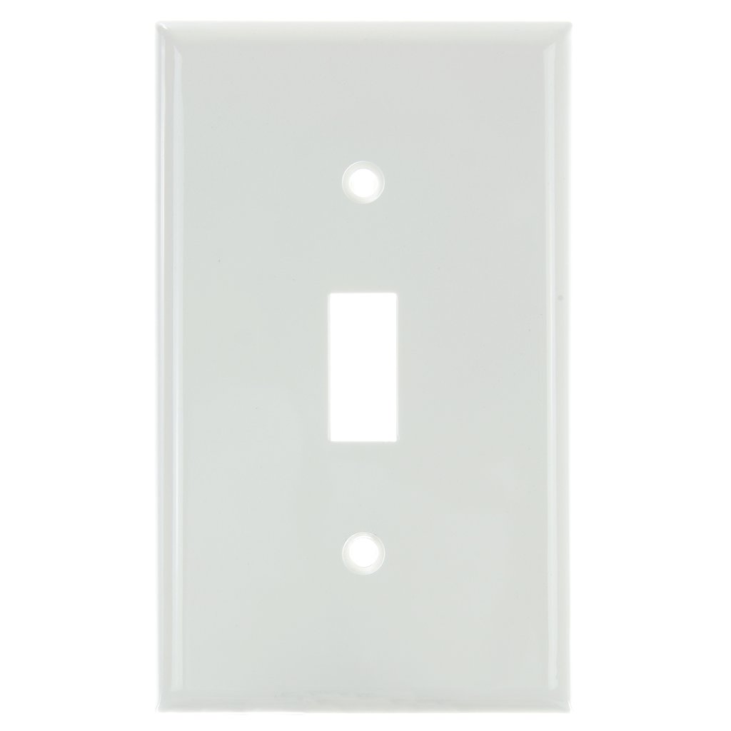 12 pack - Sunlite 50507-SU Wall Plate E101/W 1 Gang Toggle Switch