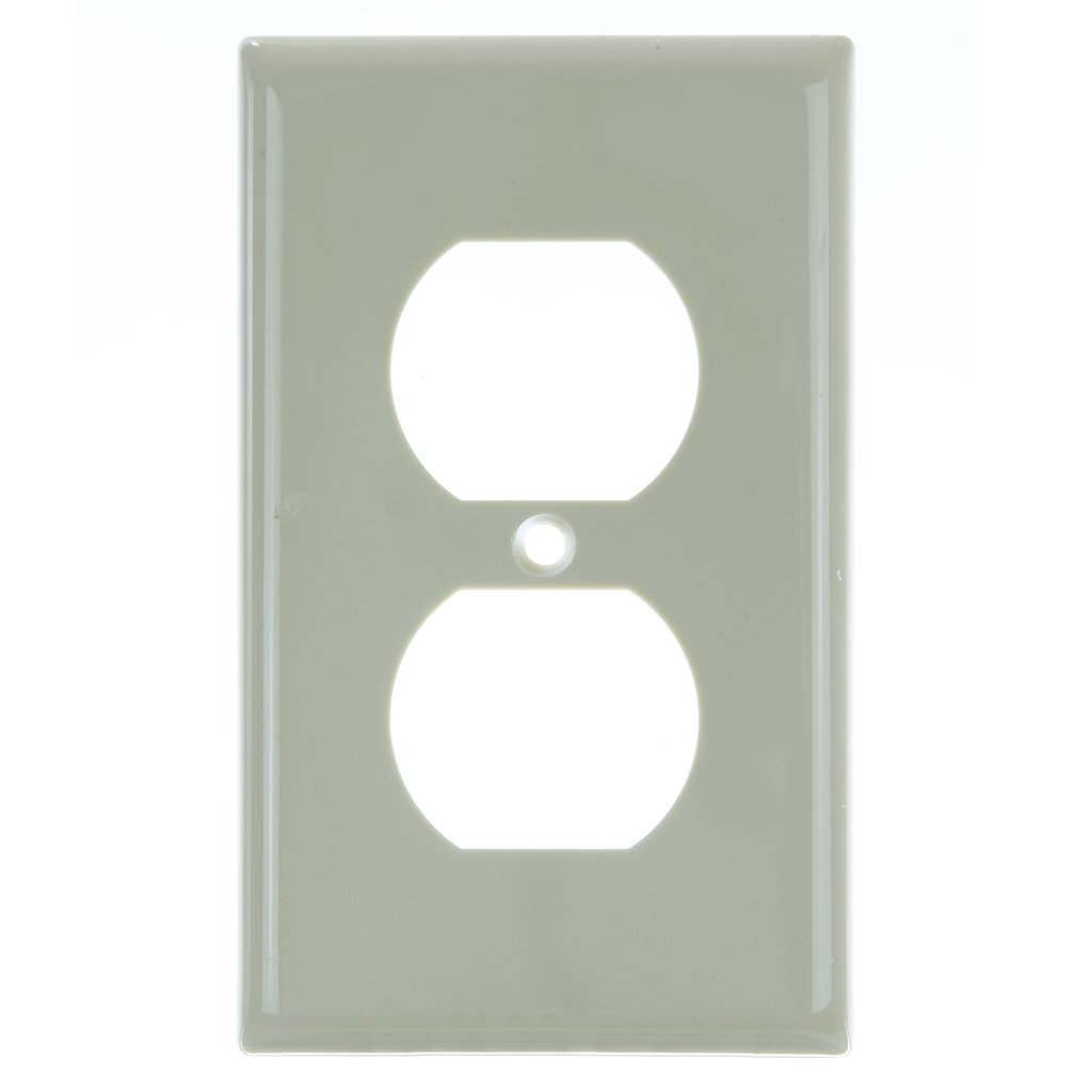 12 pack - Sunlite 50602-SU Wall Plate E211/I 1 Gang Duplex Receptacle