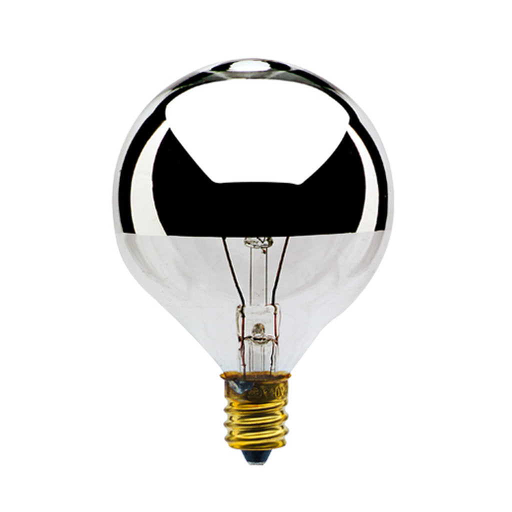 25 pack - Bulbrite 861211 (712312) 25W G16.5 Warm White Incandescent