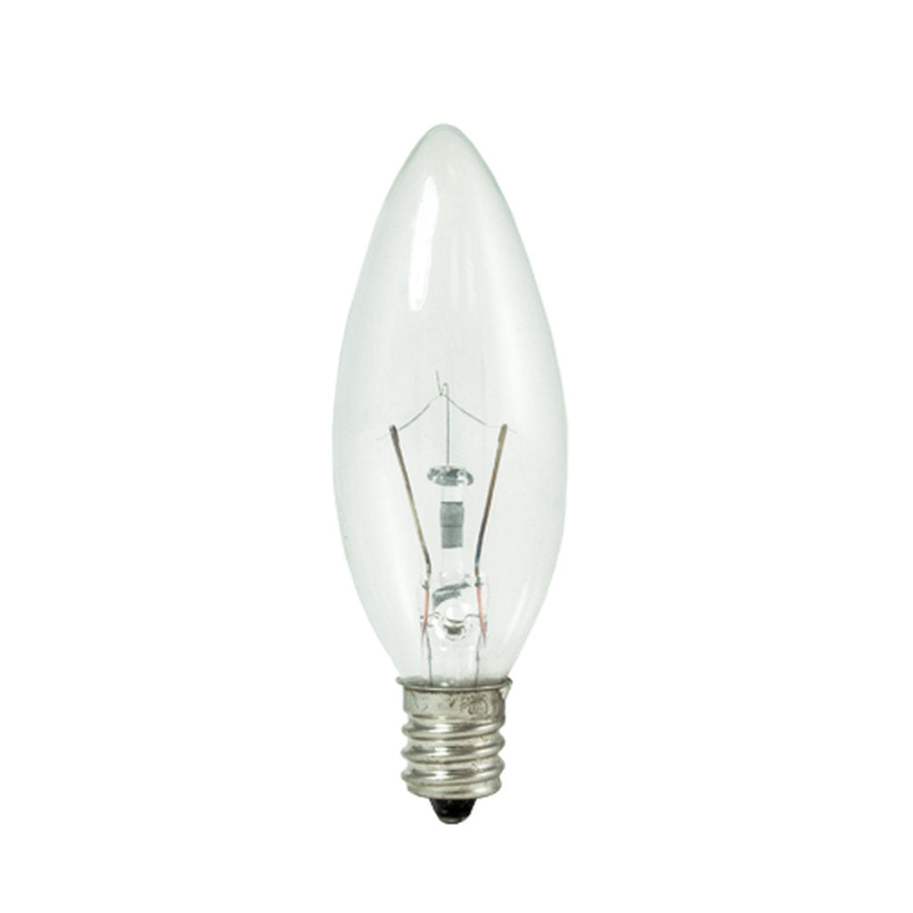 20 pack - Bulbrite 861254 (460015) 15W B8 Warm White Halogen