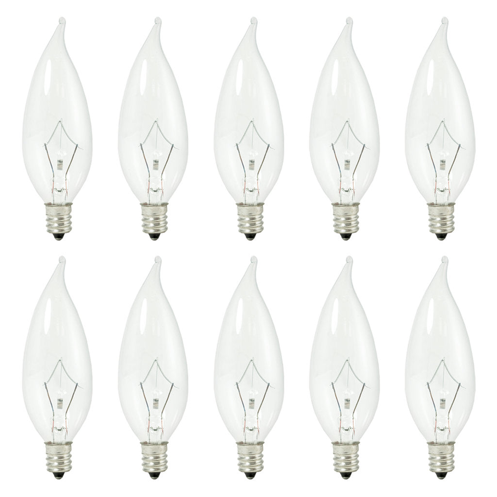 20 pack - Bulbrite 861109 (460360) 60W CA10 Warm White Halogen