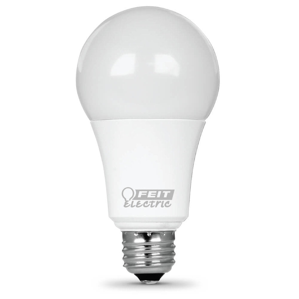 4 pack - Feit Electric OM100DM/950CA 15W A19 White LED Light Bulb