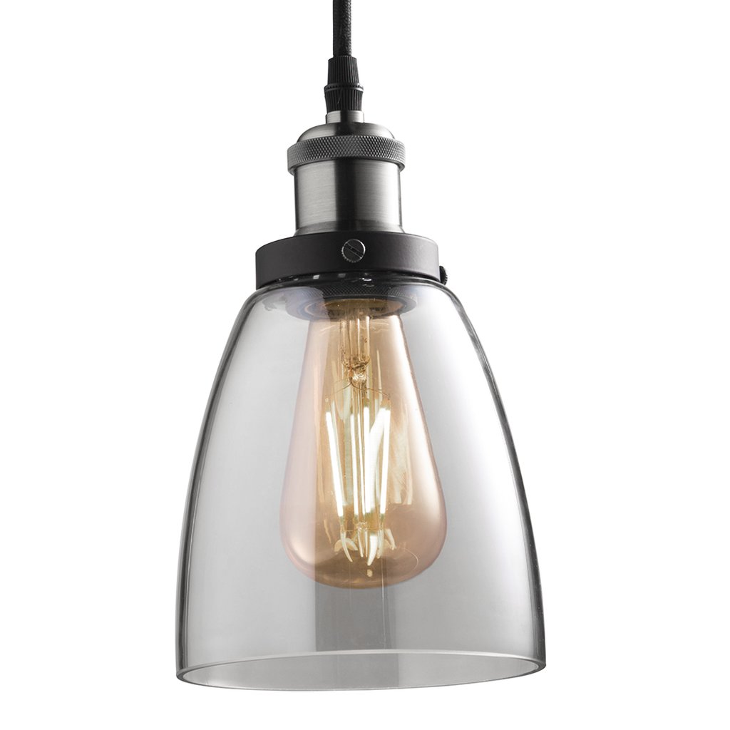 4 pack - Feit Electric PN6CG/NK/ST19LED Fixture LED Vintage Pendant