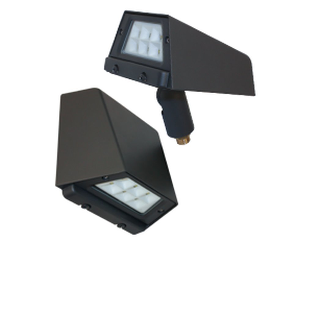 TLED-NFS-14-VS-4K 14W LED Fixture Small Die-Cast Aluminum Wall Sconce