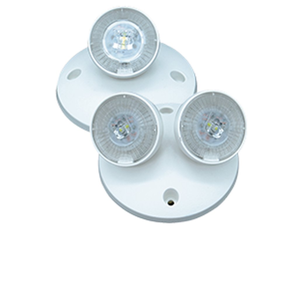 2RL52-WH LED Fixture Fully Adjustable Thermoplastic Double Remote Lamp