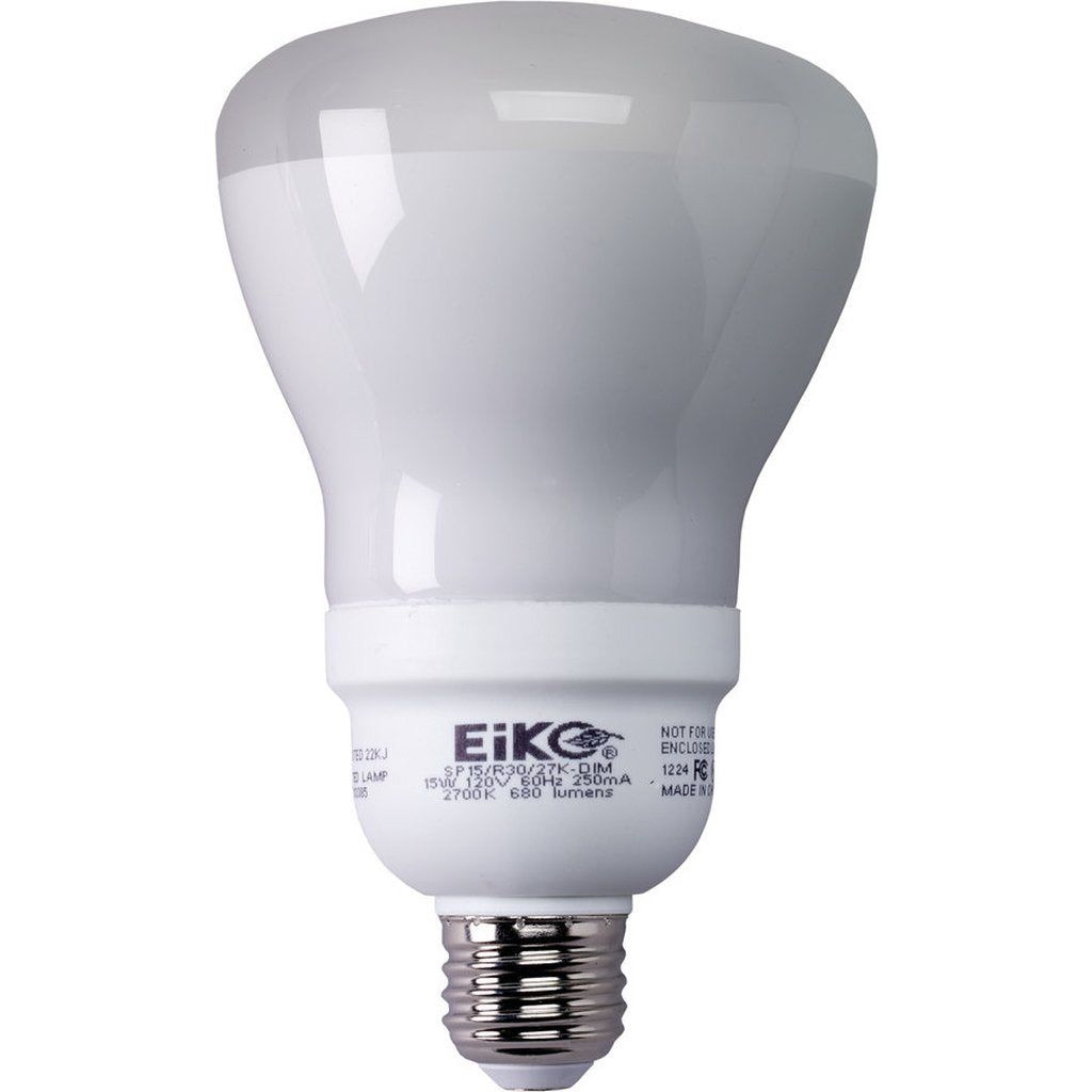 Eiko 07882 15W R30 CFL Light Bulb