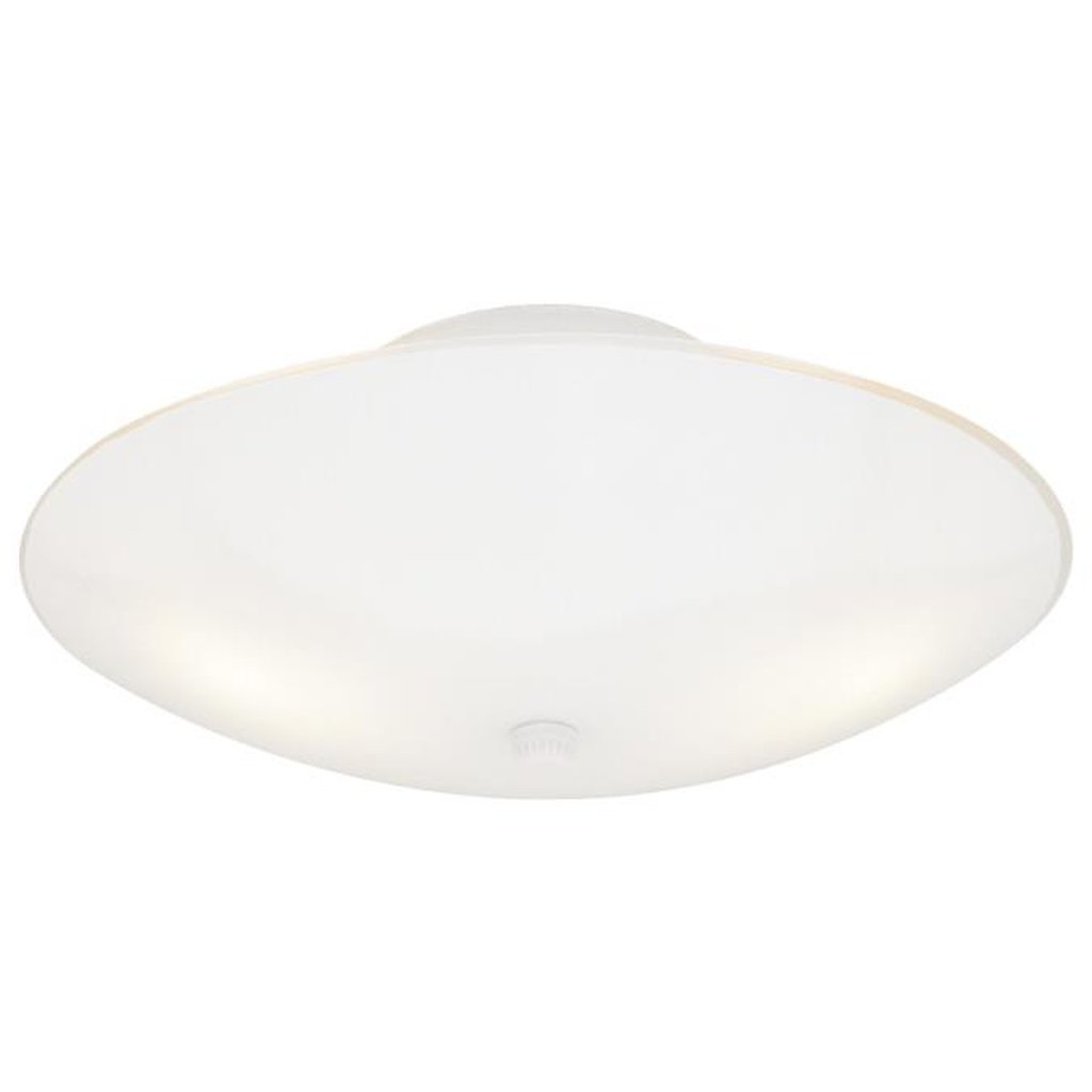 Westinghouse 6624248 Close-to-ceiling Fixture 2LT 13" SEMI-FL WH W/WH