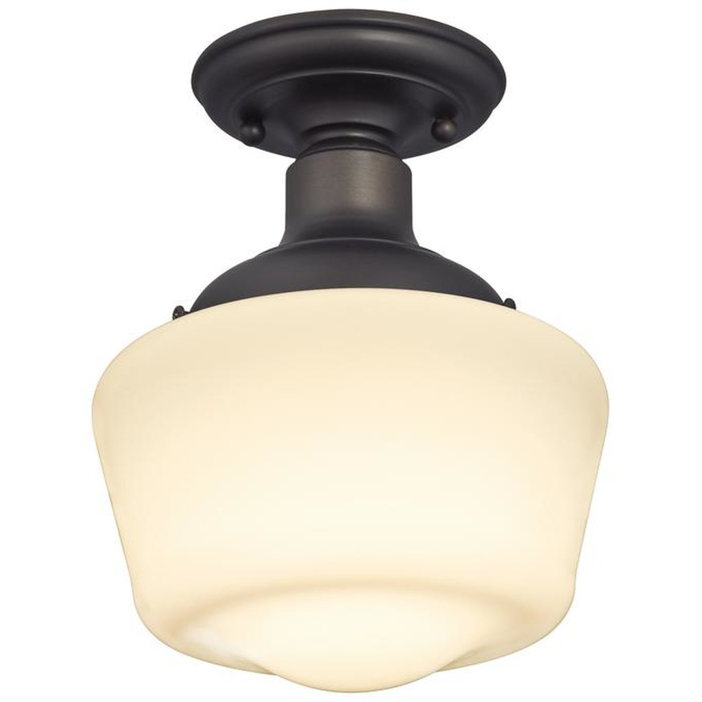 Westinghouse 6342291 Close-to-ceiling Fixture 1Lt Semi-Flush ORB w/Wh