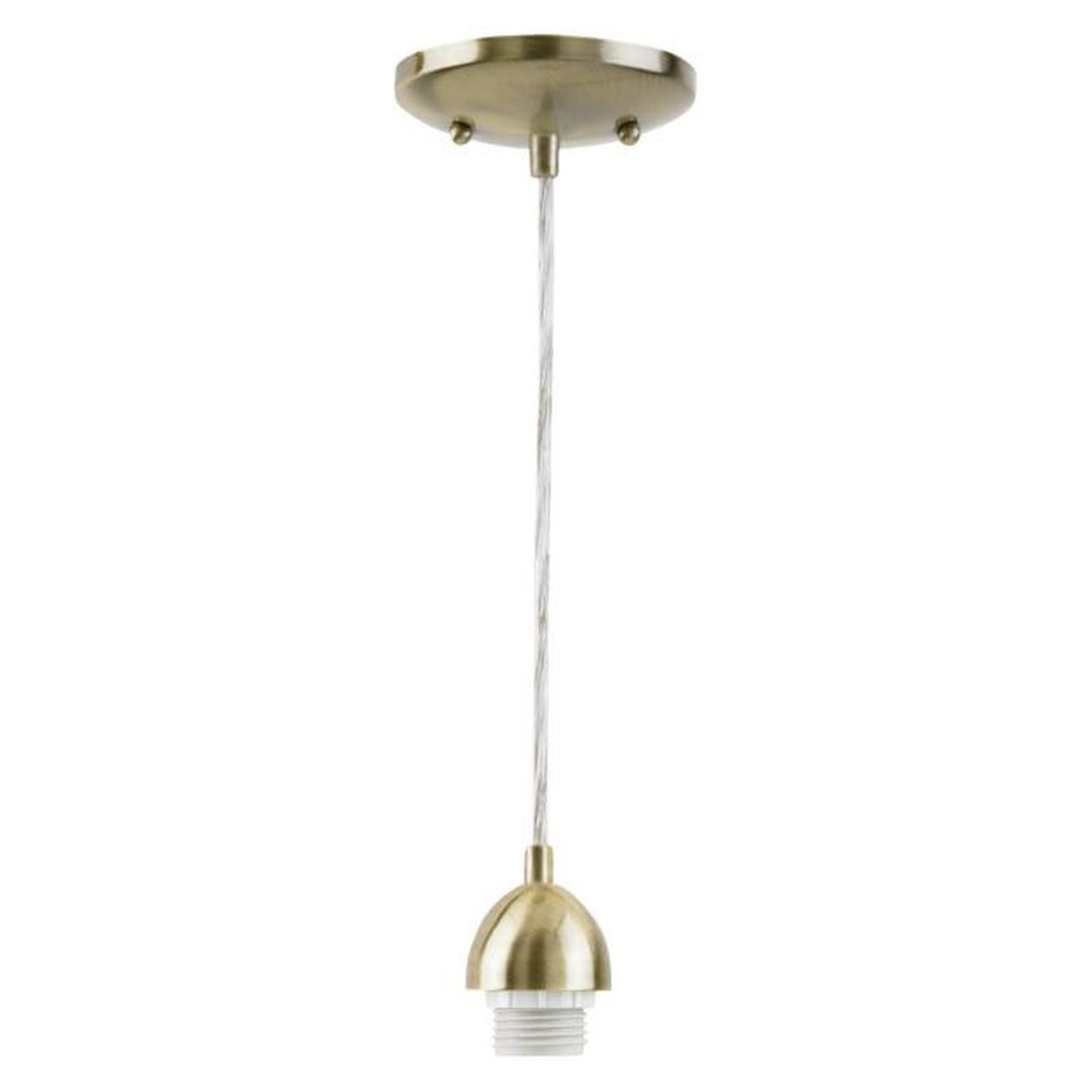 Westinghouse 7028791 Pendant Fixture 1 LT ADJ MINI PED BEIGE BRACKT