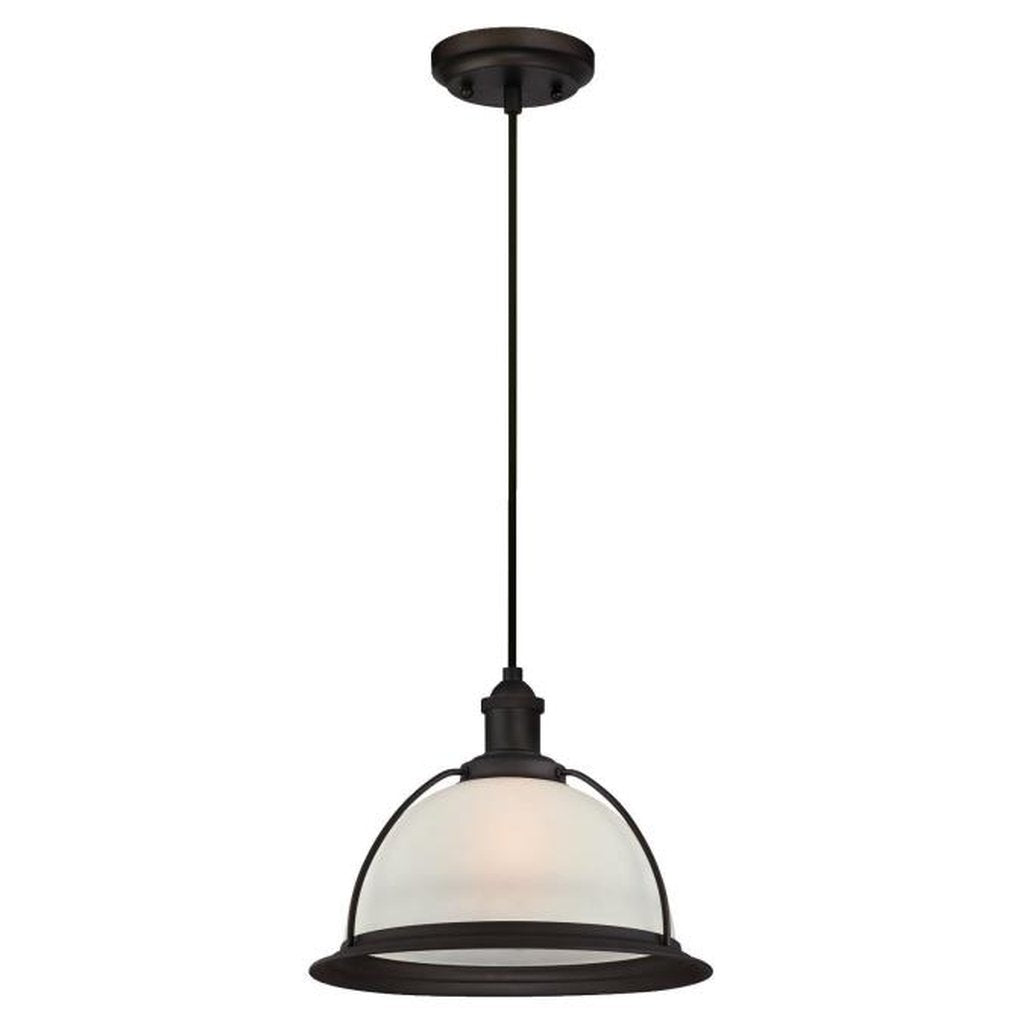 Westinghouse 6336900 Pendant Fixture 1LT Pend ORB w/Frosted Gls