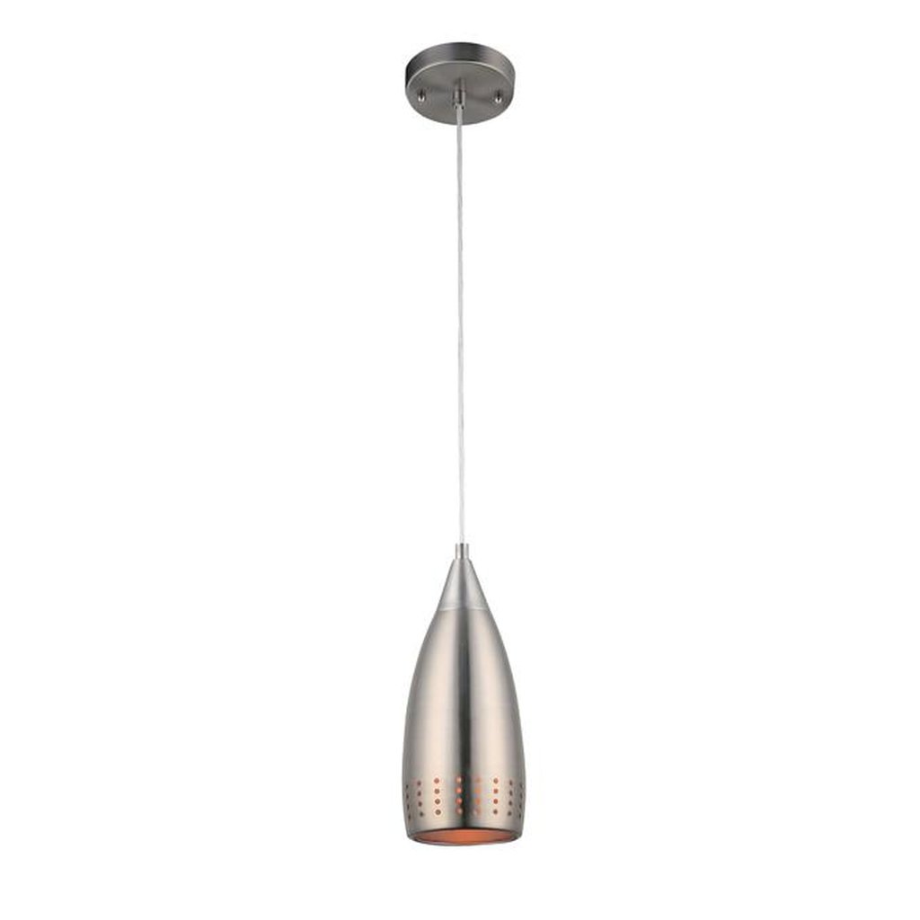 Westinghouse 6101391 Pendant Fixture 1Lt Mini Pend BN with Bn Shd
