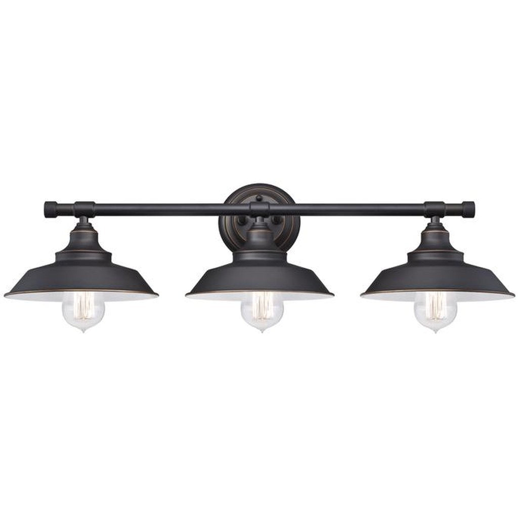 Westinghouse 6343491 Sconce Fixture 3Lt Wall ORB w/Highlights