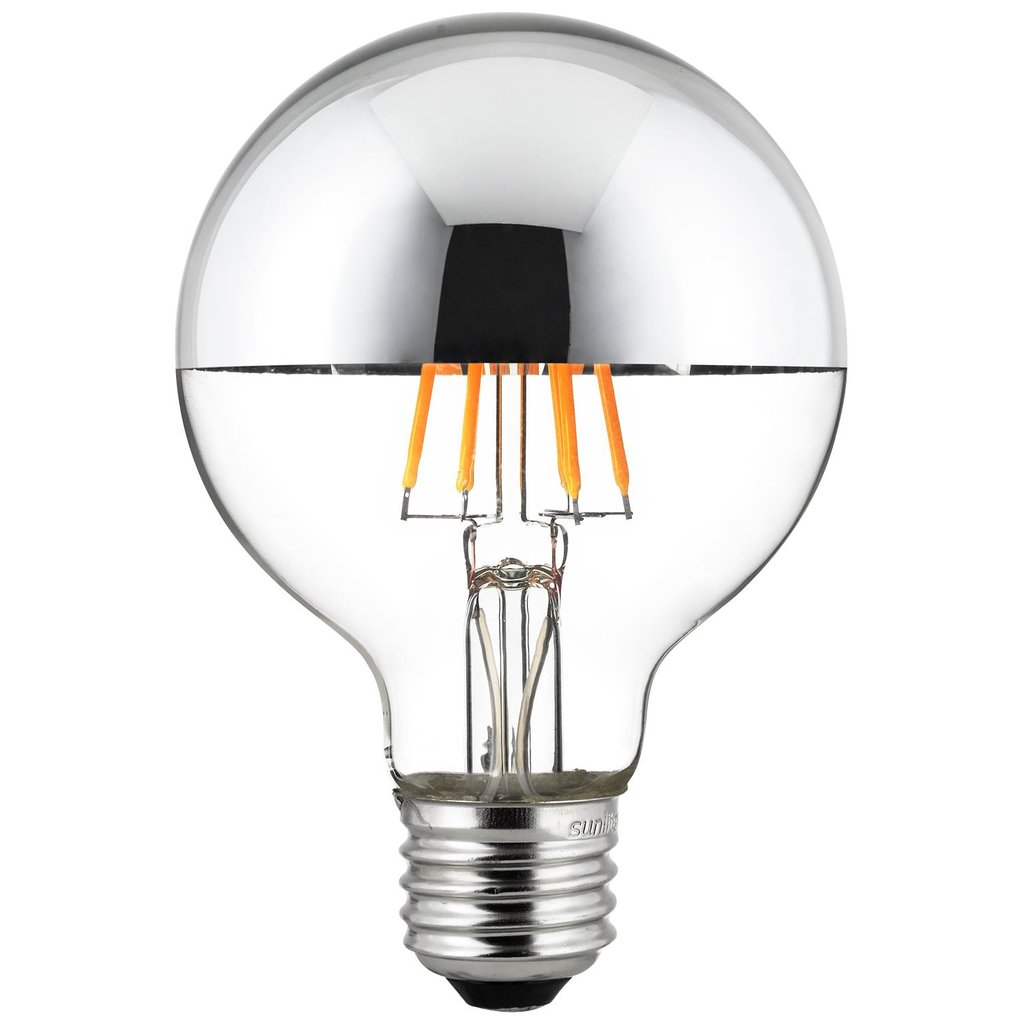 6 pack - Sunlite 80494-SU 6W G25 Warm White LED Light Bulb
