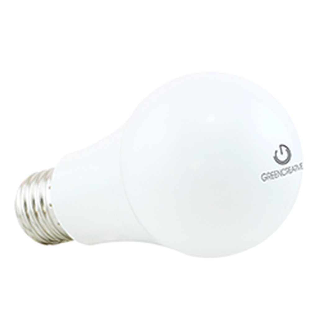 6 pack - Green Creative 98013 8W A19 cool white LED Light Bulb