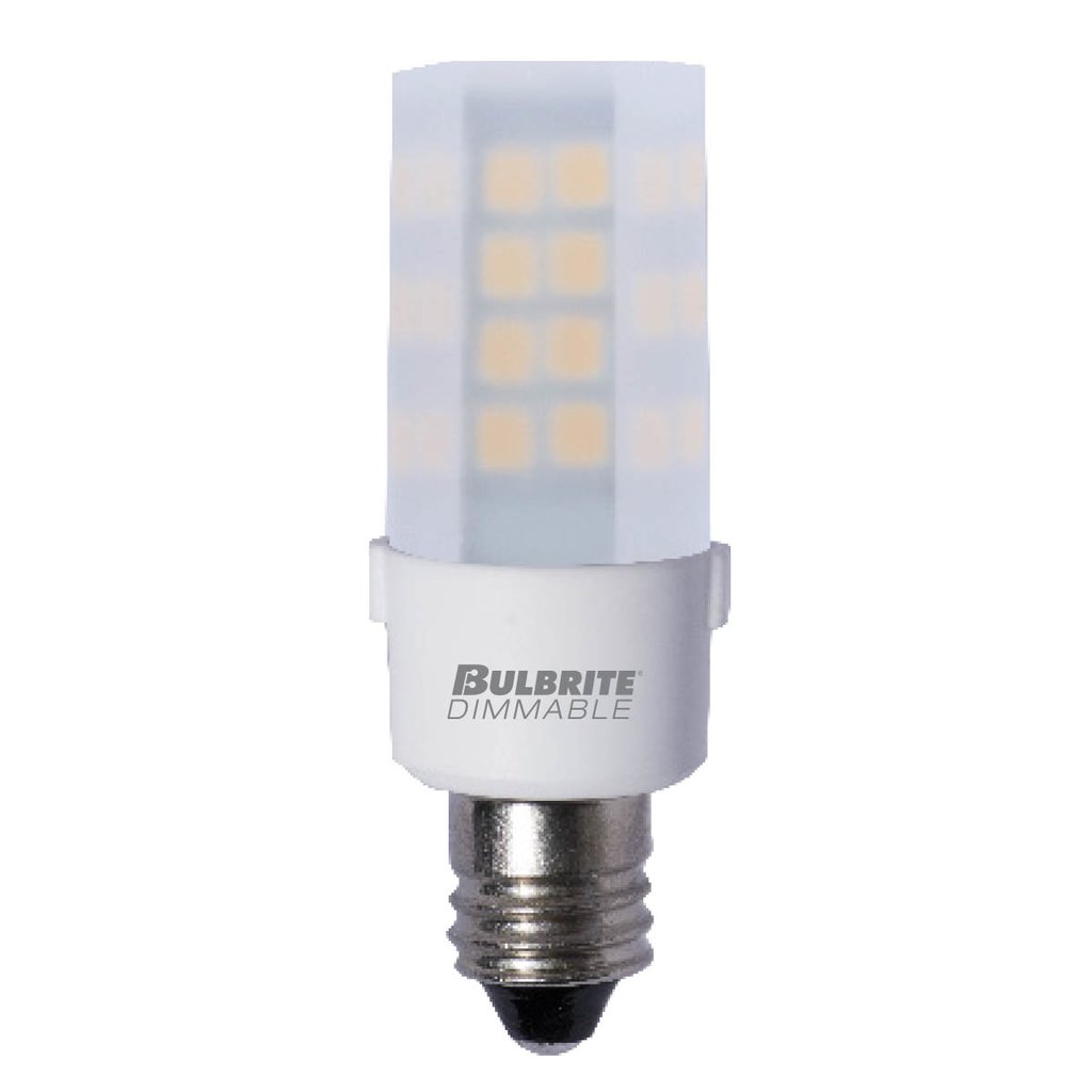2 pack - Bulbrite 861528 (770593) 4.5W T4 Warm White LED Light Bulb