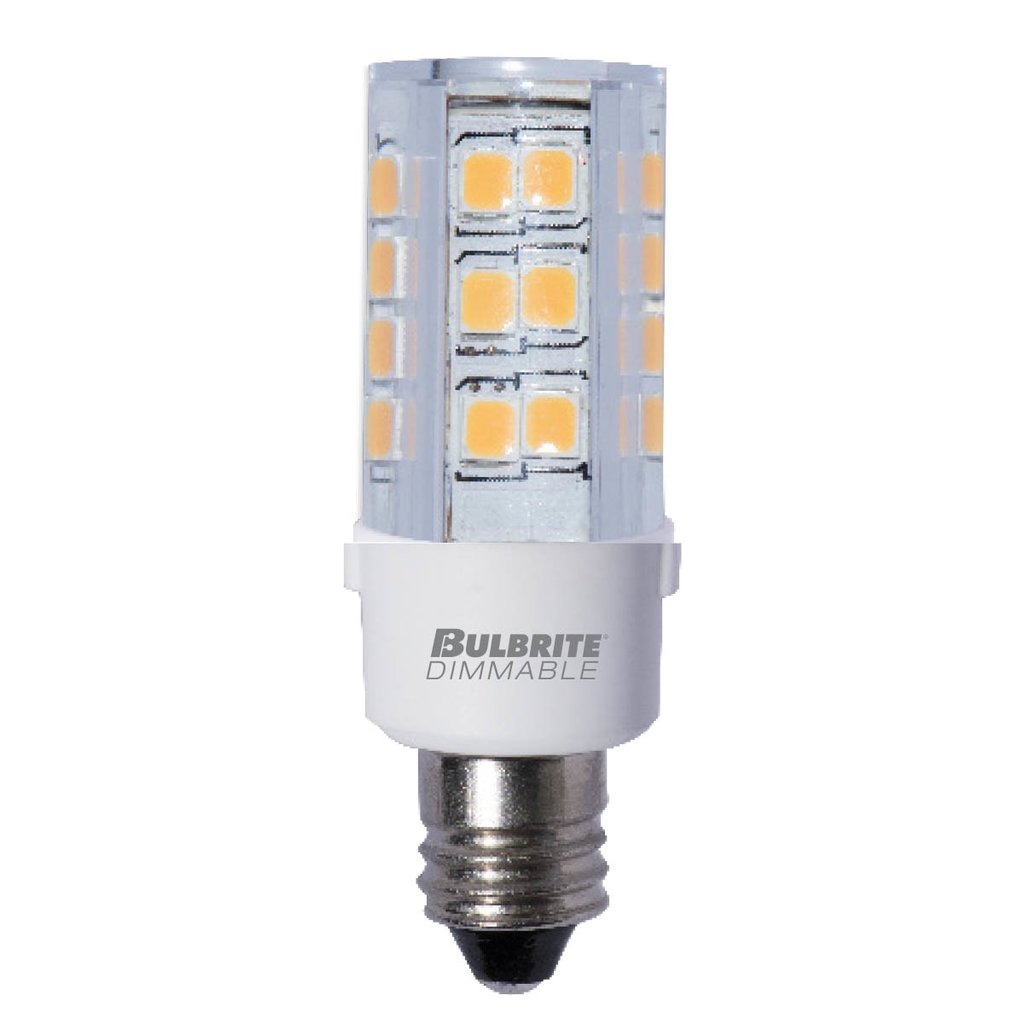 2 pack - Bulbrite 861530 (770595) 4.5W T4 Warm White LED Light Bulb