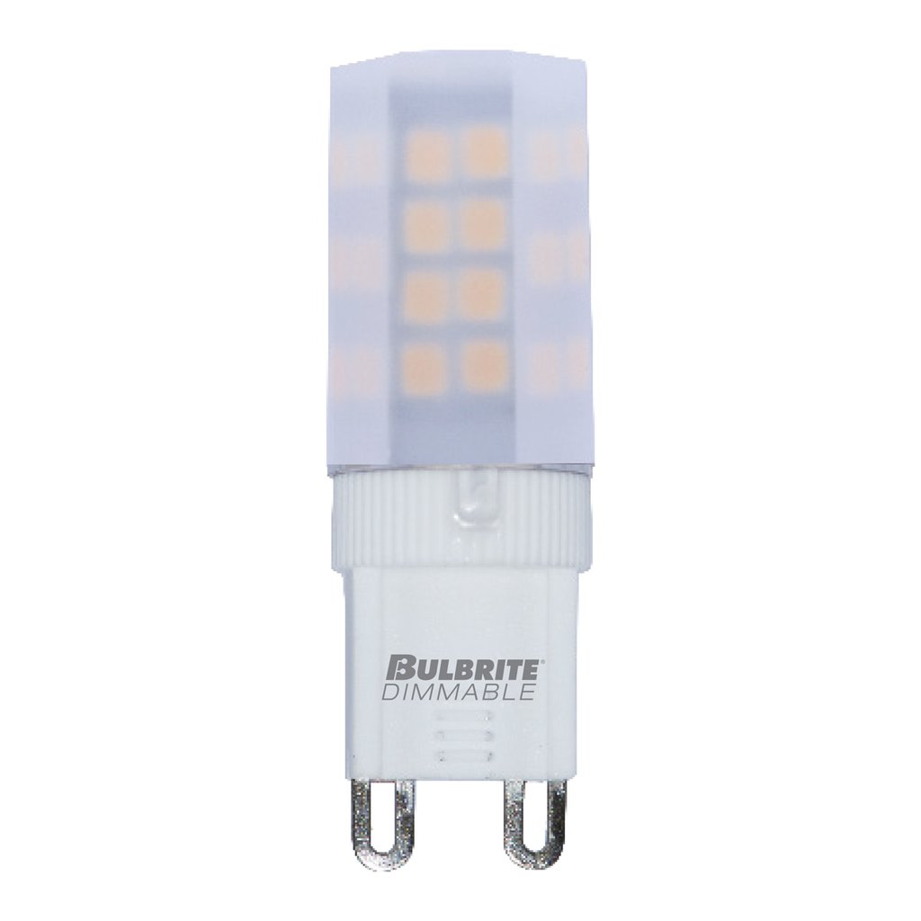 2 pack - Bulbrite 861515 (770580) 4.5W T4 Soft White LED Light Bulb