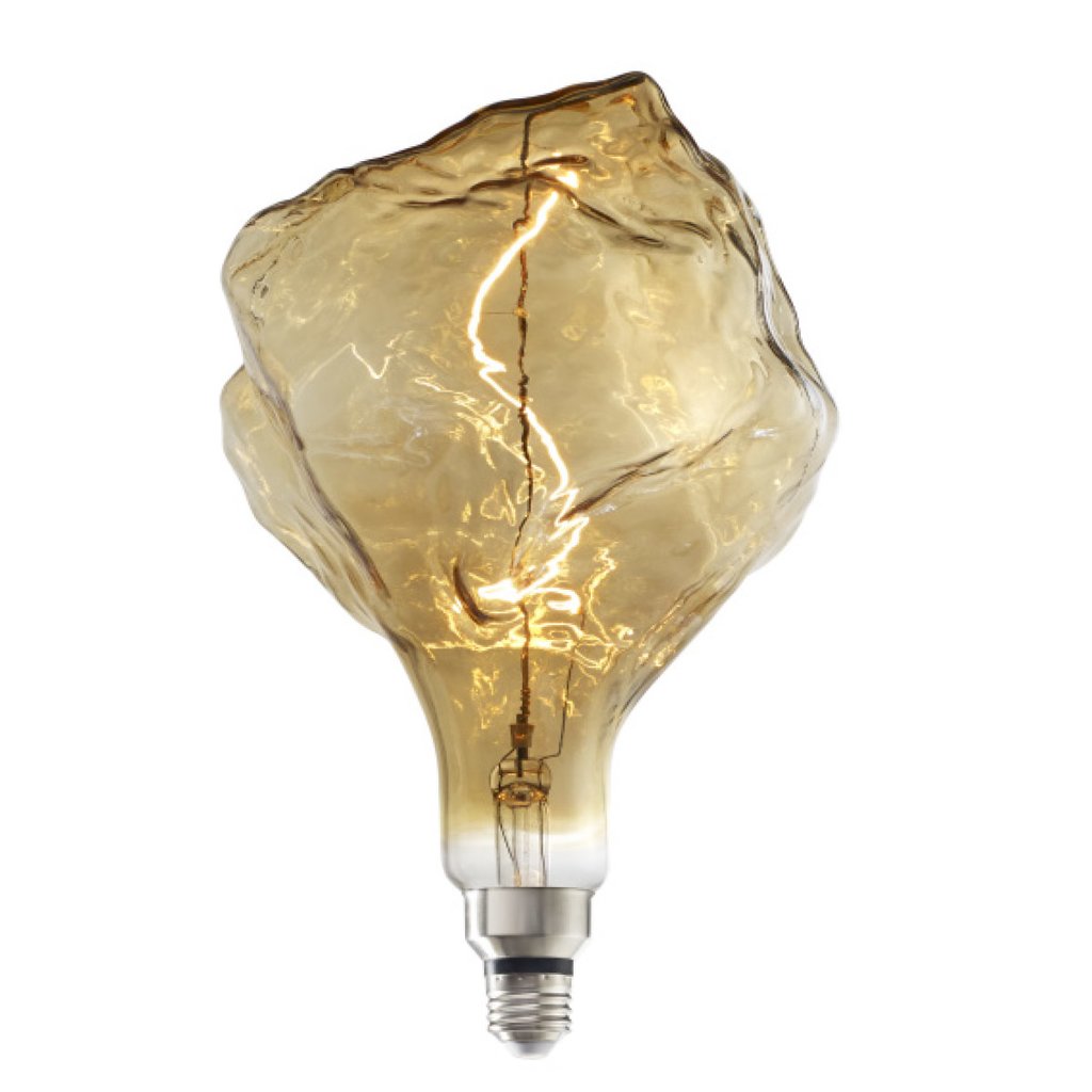 2 pack - Bulbrite 776316 4W Amber LED Light Bulb