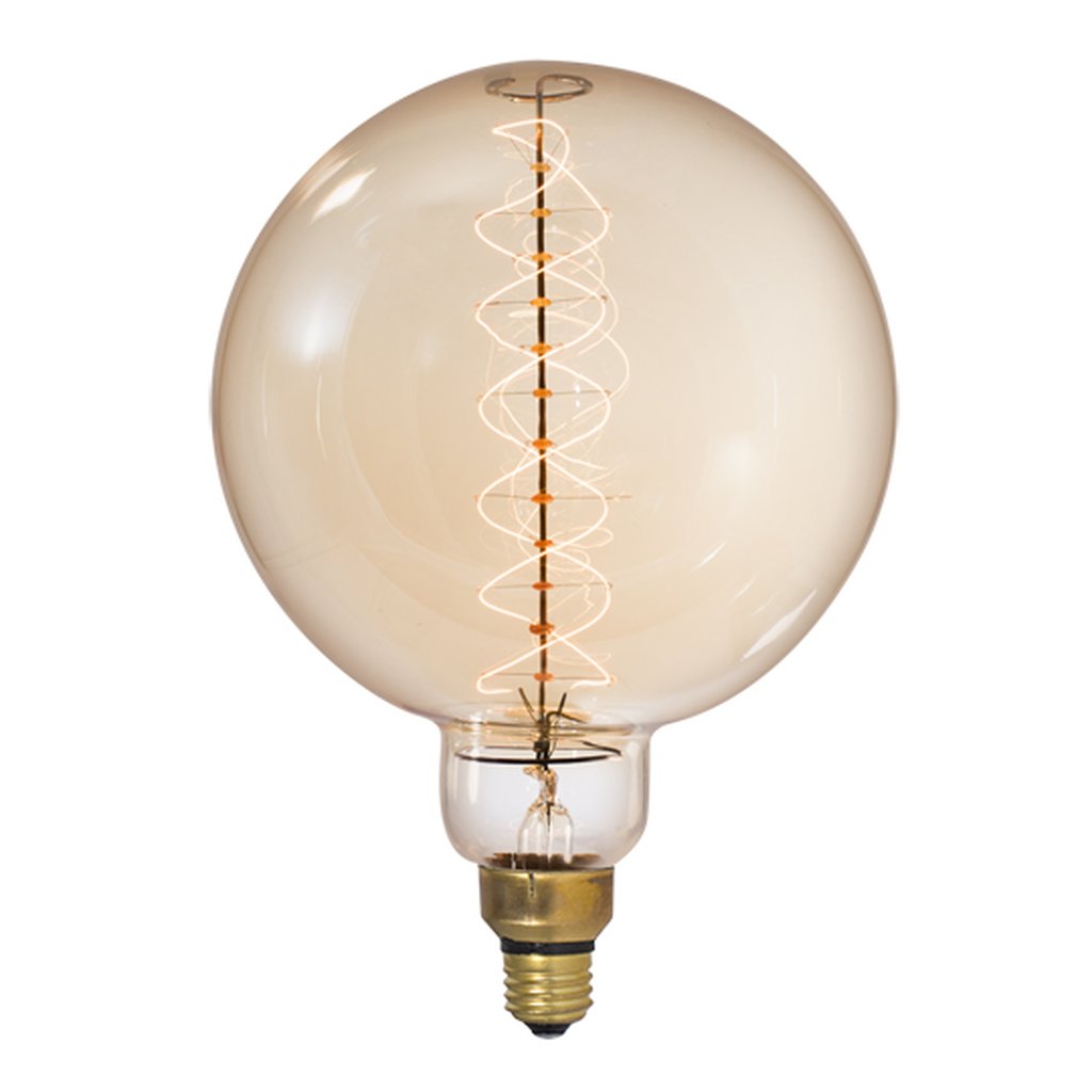 Bulbrite 810019 60W G63 Amber INCANDESCENT Light Bulb