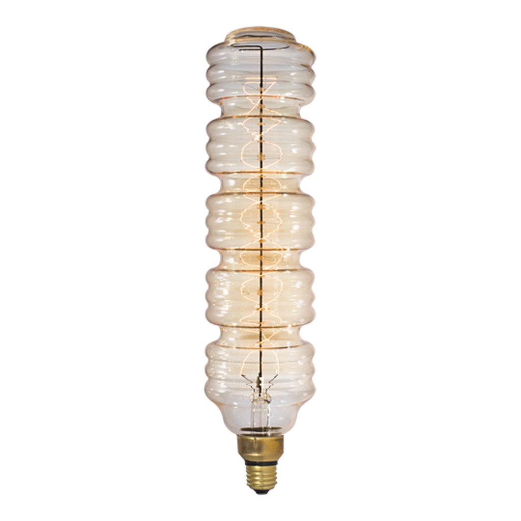 2 pack - Bulbrite 137501 60W Amber Incandescent Light Bulb