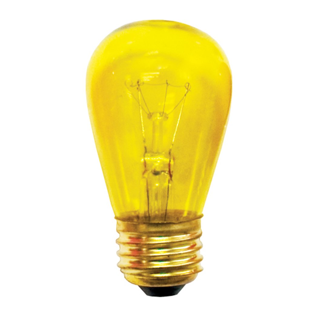 25 pack - Bulbrite 861312 (701811) 11W S14 Incandescent Light Bulb
