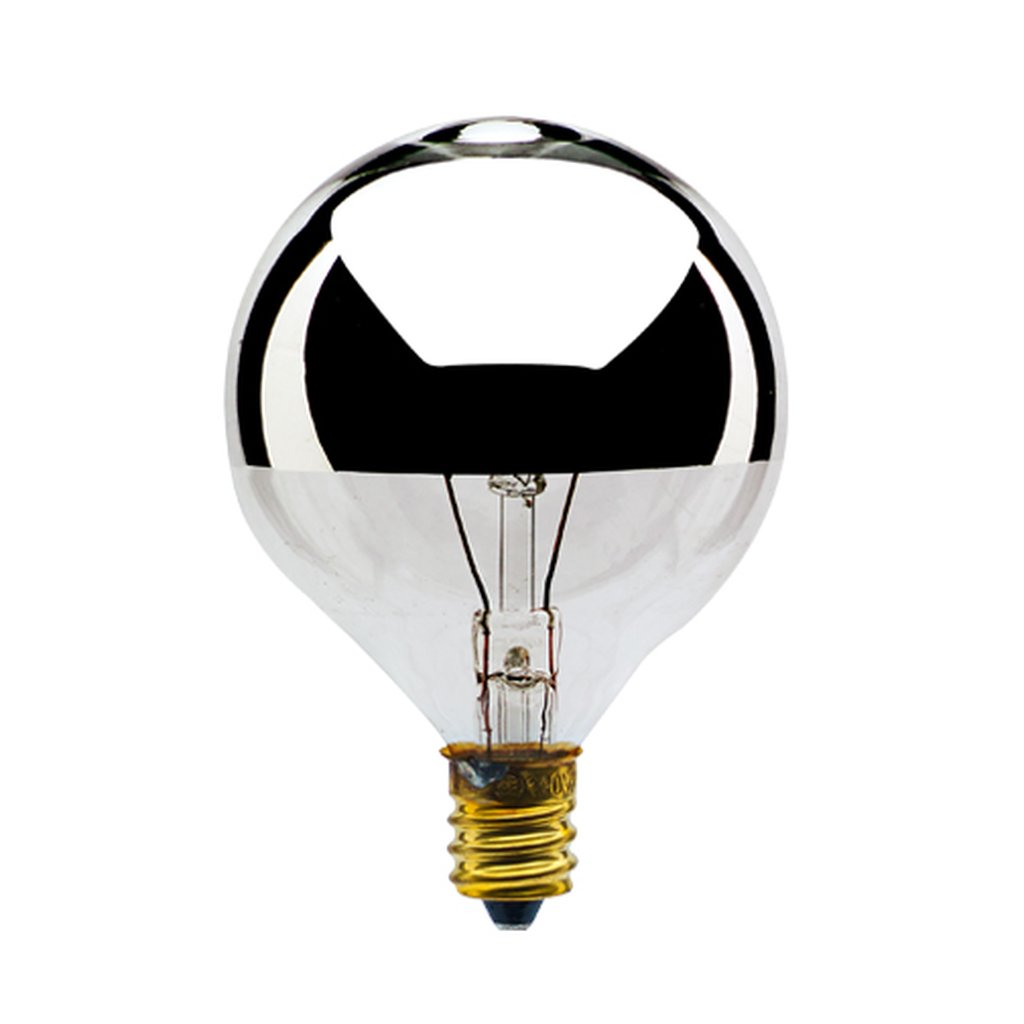 25 pack - Bulbrite 861159 (712314) 40W G16.5 Warm White Incandescent