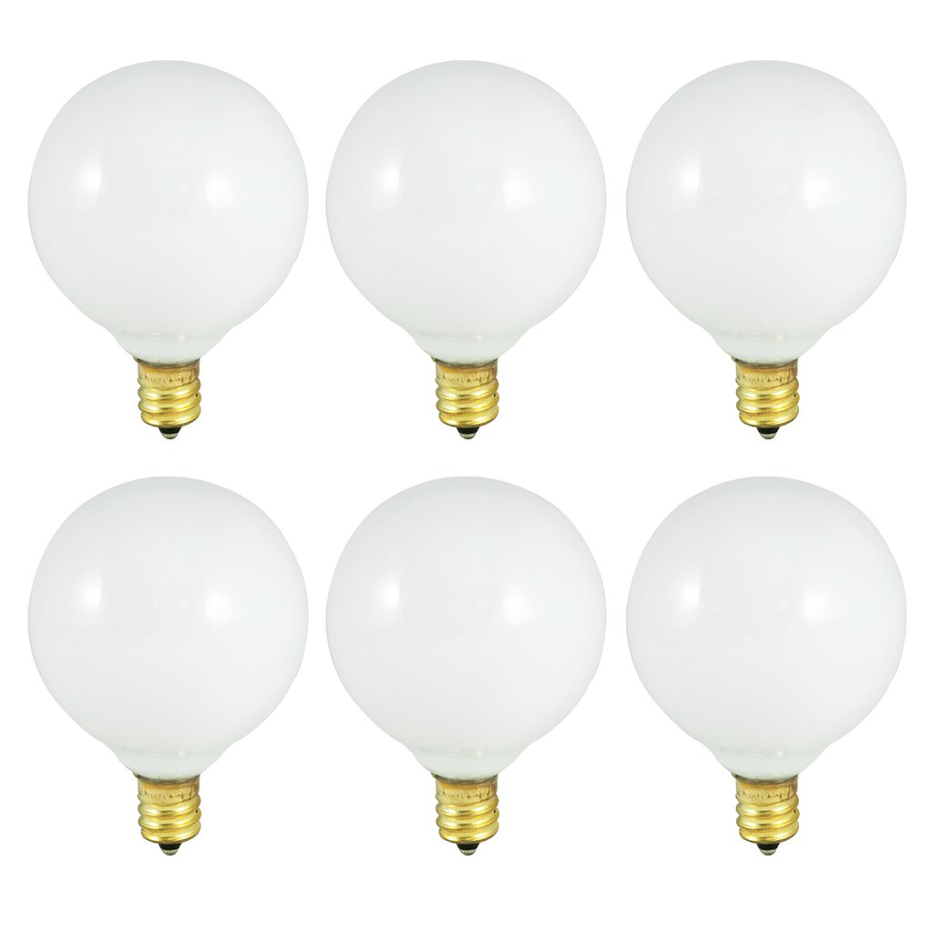 40 pack - Bulbrite 861124 40W G16.5 Warm White INCANDESCENT Light Bulb