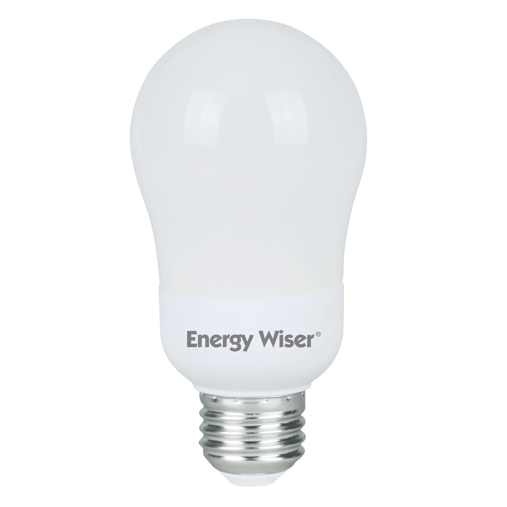 4 pack - Bulbrite 860422 (512012) 15W A19 Warm White CFL Light Bulb