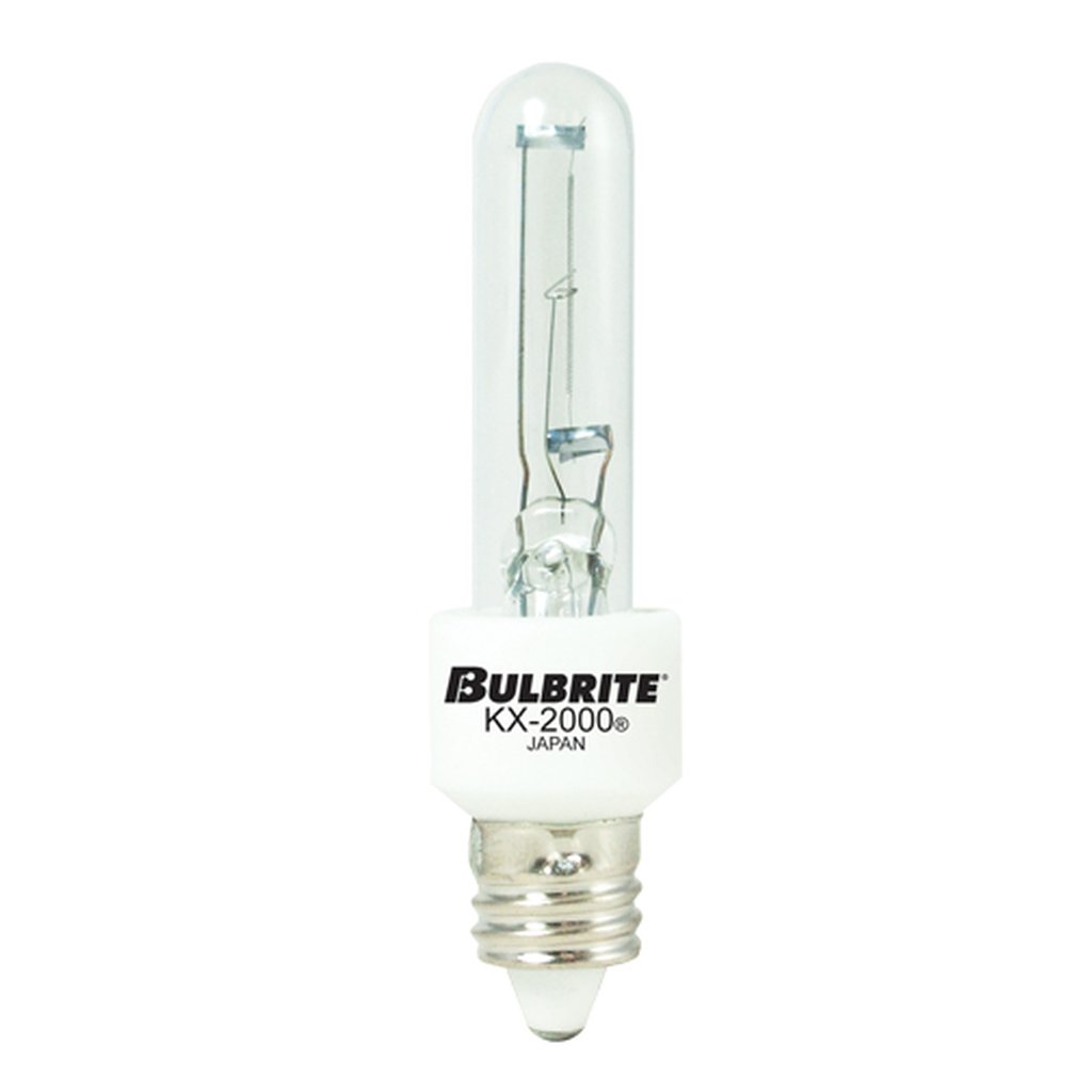 2 pack - Bulbrite 861349 (473160) 60W T3 Warm White Halogen Light Bulb