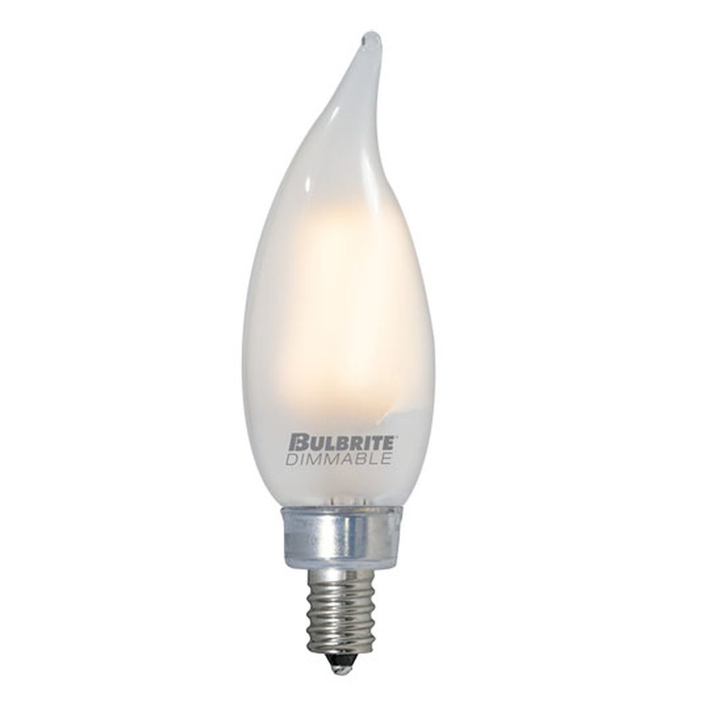 4 pack - Bulbrite 861416 (776860) 3.6W CA10 Warm White LED Light Bulb