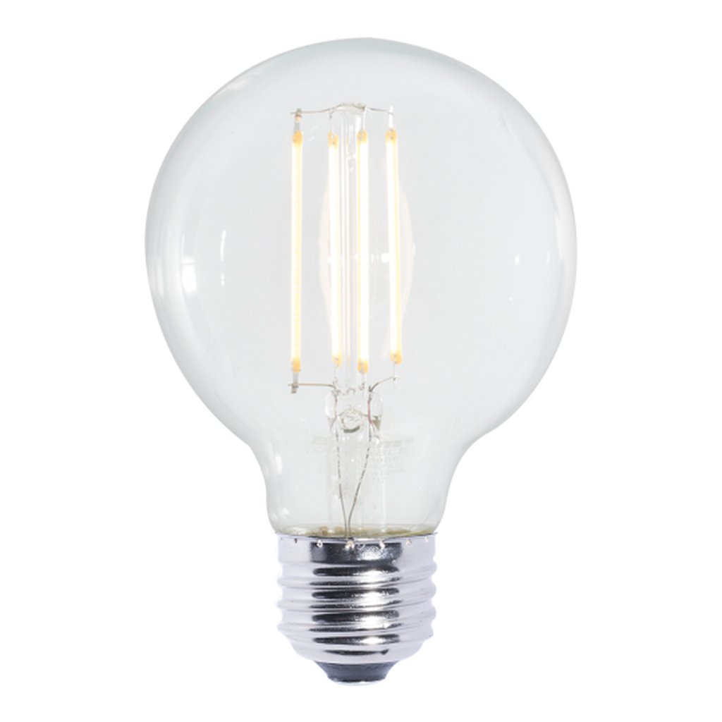 4 pack - Bulbrite 776749 8.5W G25 Warm White LED Light Bulb