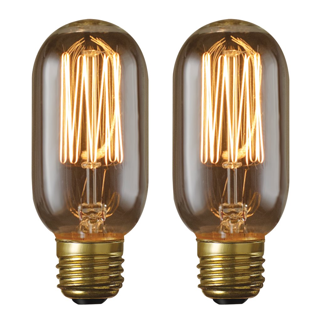 4 pack - Bulbrite 861381 (134015) 40W T14 Amber Incandescent