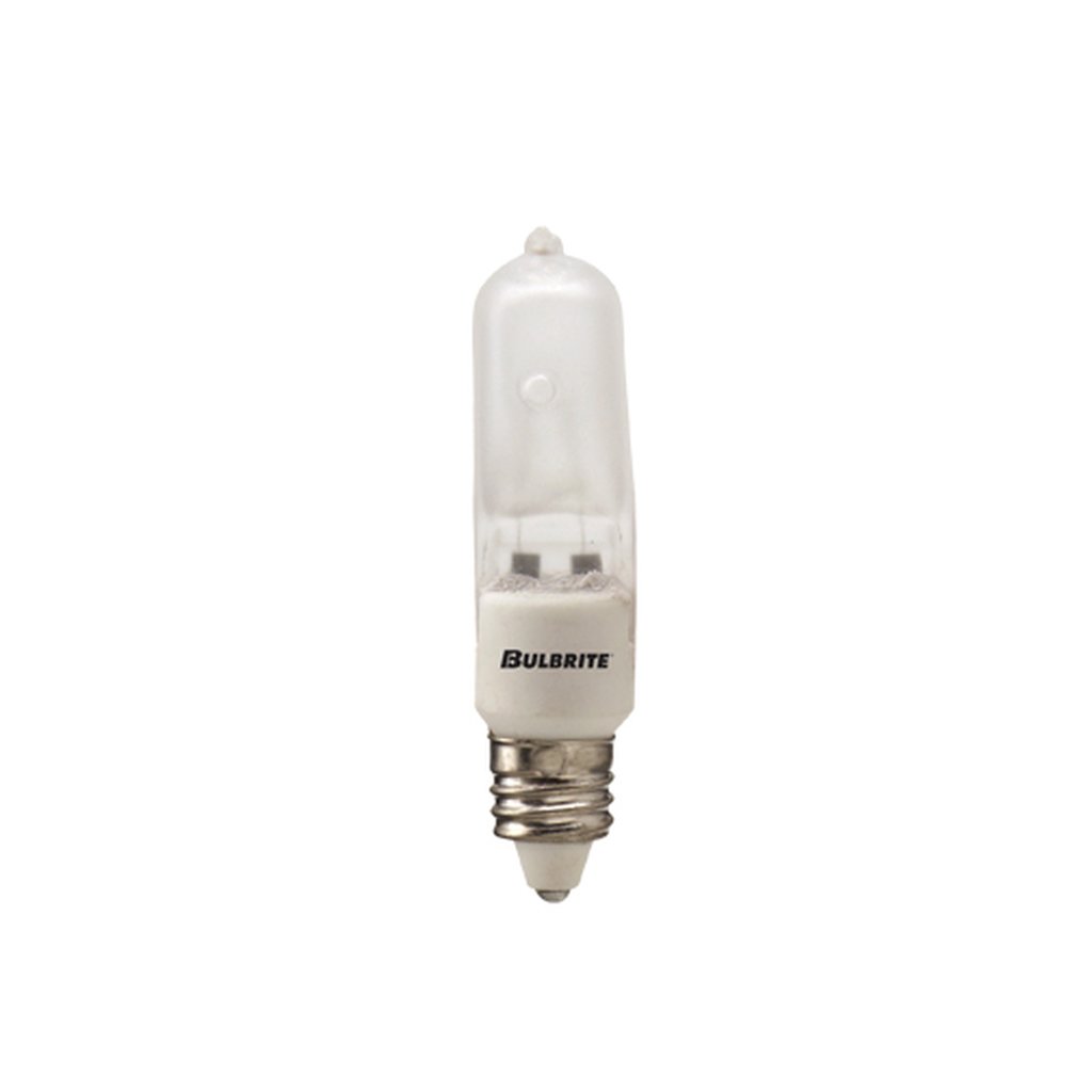 5 pack - Bulbrite 860797 (610052) 50W T4 Soft White Halogen Light Bulb