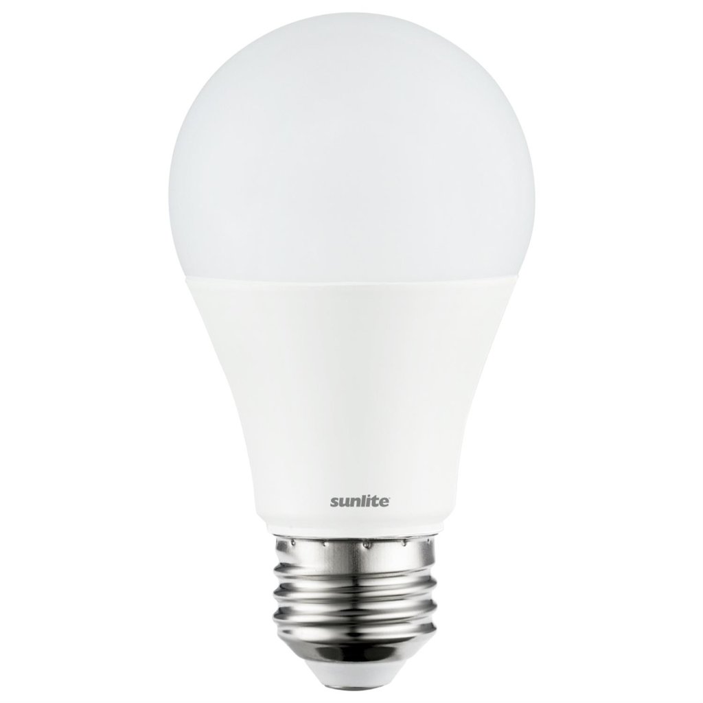 Sunlite 81022-SU 9W A19 Daylight Super White LED Light Bulb