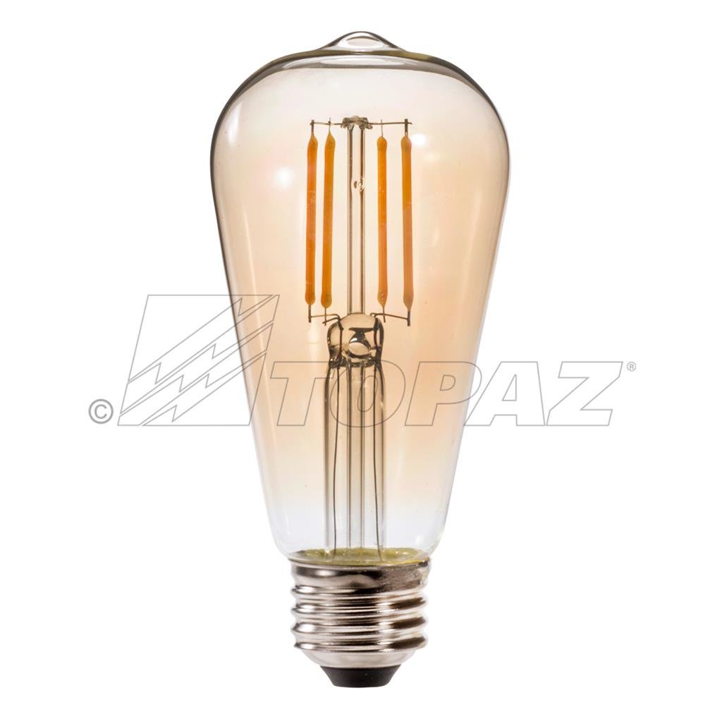 60 pack - Topaz LS19/5/822/ANTQ-61 5.5W S19 LED Light Bulb