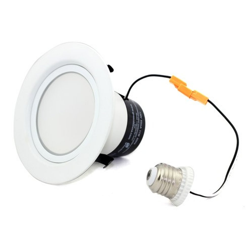 12 pack - Greenlite 40465 11W LED Dimmable Fixture - 4" Retrofit Kit