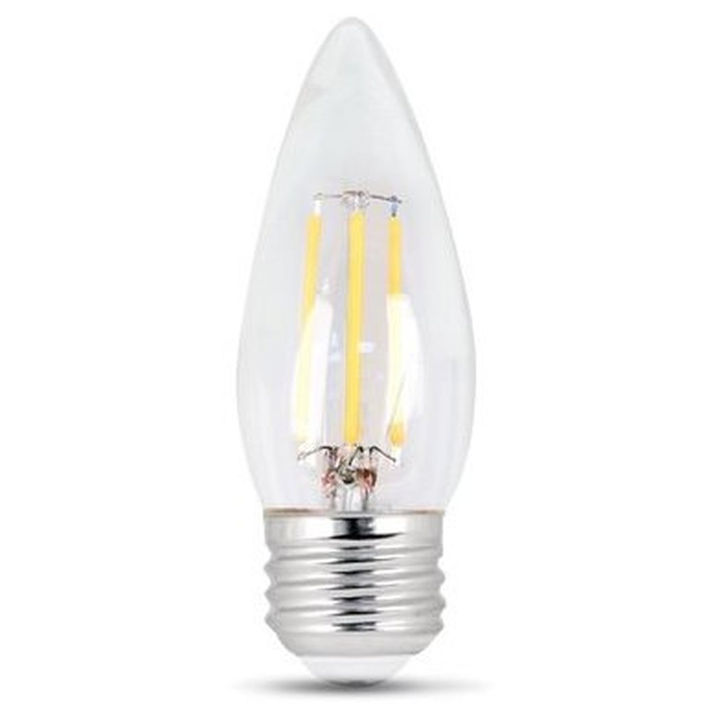 2 pack - Feit Electric BPETC25/827/LED/2 3W LED Light Bulb