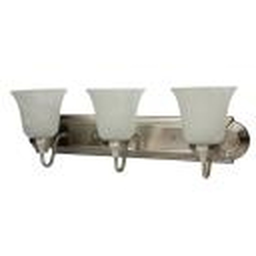 4 pack - MaxLite 1408625 Fixture VANITY BAR TULIP NICKEL FINISH WITH